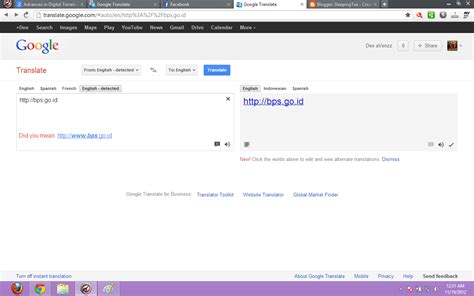 google translate whole web page